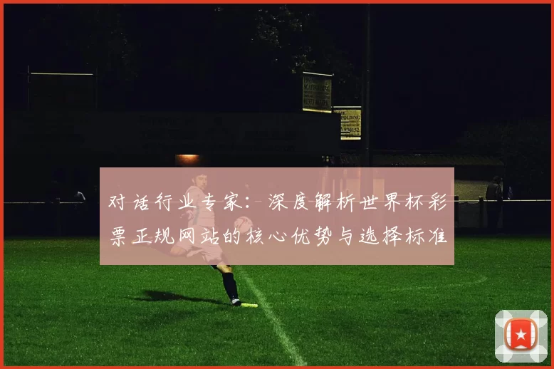 对话行业专家:深度解析世界杯彩票正规网站的核心优势与选择标准