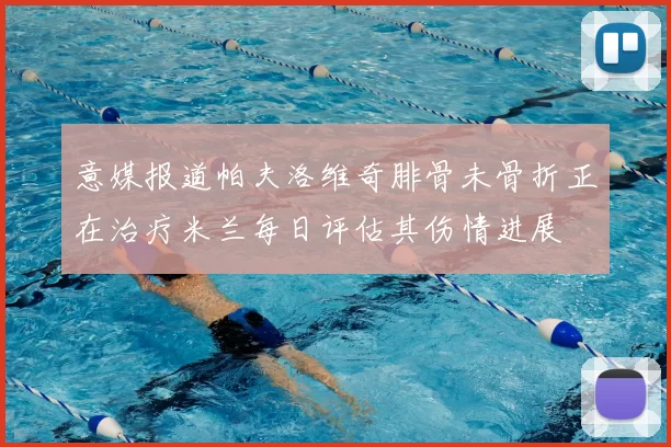 意媒报道帕夫洛维奇腓骨未骨折正在治疗米兰每日评估其伤情进展